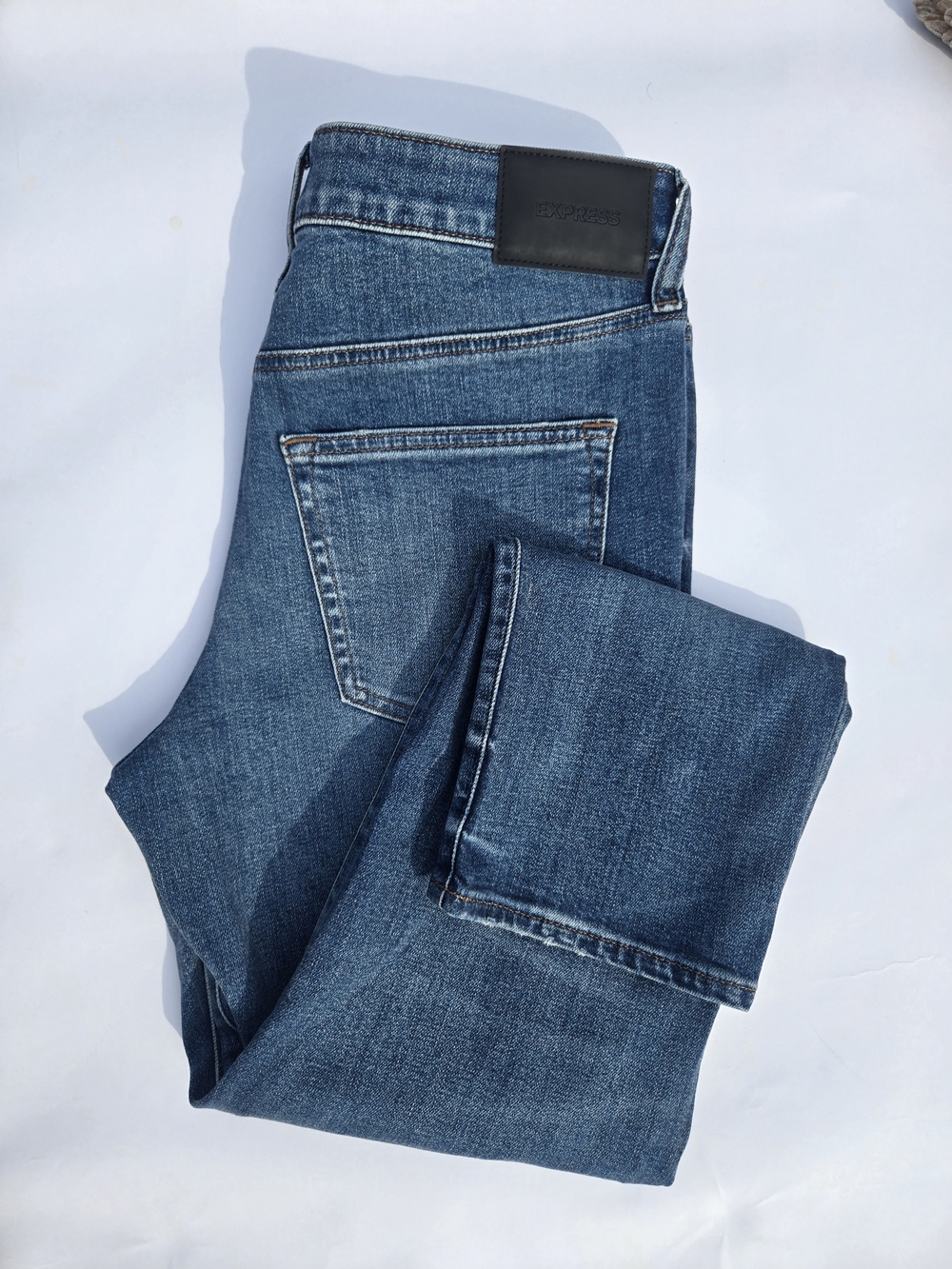 Express Men's Blue Denim Jeans Athletic Slim 30x30